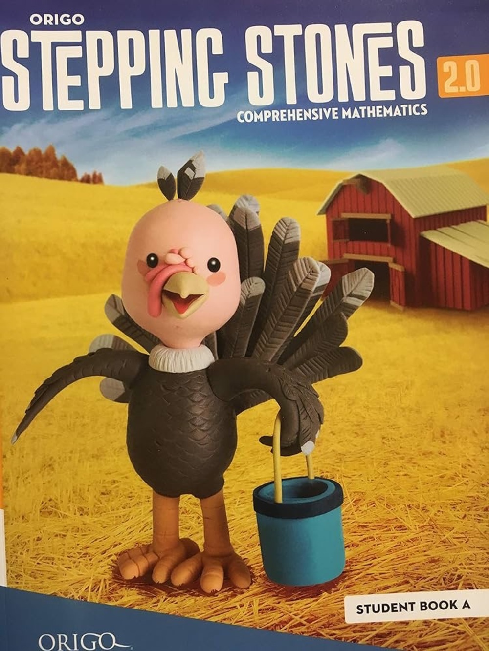 Stepping Stones 2.0 Turkey Bird Toy — Pink and Brown